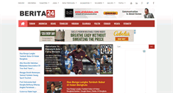 Desktop Screenshot of berita24.com